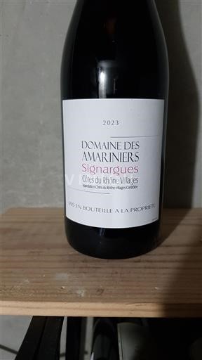 Rhônen laakso Määrittelemätön Domaine S Amariniers Signargues 2023