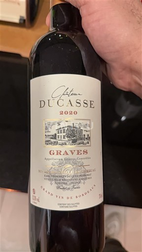 Bordéus Graves Château Casse 2020