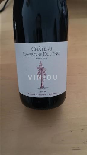 Bordeaux Bordeaux Supérieur Château Lavergne Dulong 2019