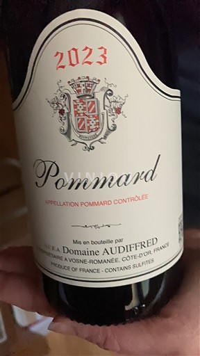 Bourgogne Pommard Domaine Audiffred 2023