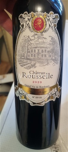 Bordeaux Côtes-de-bourg Château Rousselle Prestige 2020