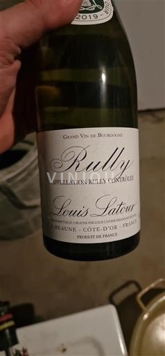 Wijnen Blanc sec Louis Latour Non millésimé Frankrijk Bourgondië Rully AOC