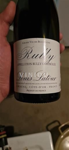 Wijnen Rouge sec 2020 Louis Latour Non millésimé Frankrijk Bourgondië Rully AOC