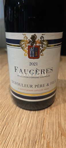 Linguadoca Faugères Dufouleur Père & Fils 2021