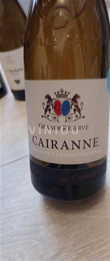 Rhônedalen Cairanne Cave de Cairanne Grande Réserve 2024