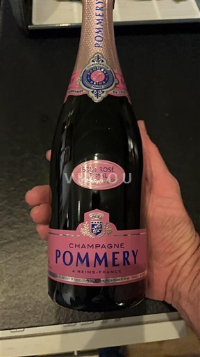 Champagne Sâm-panh Pommery Brut Rosé Không niên vụ