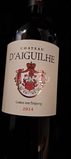 Bordeaux Castillon-côtes-de-bordeaux Château Aiguilhe 2014