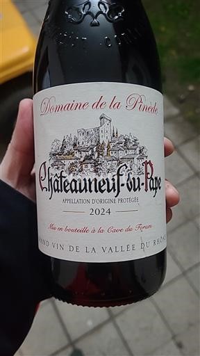 Rhônen laakso Châteauneuf-du-Pape Domaine La Pinède 2024