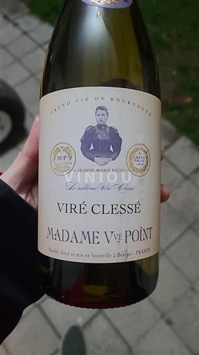 Borgogna Viré-clessé Madame Veuve Point Jeanne-Marie Point 2023
