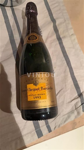 Champagne Veuve Clicquot Ponsardin Vintage Reserve 1993