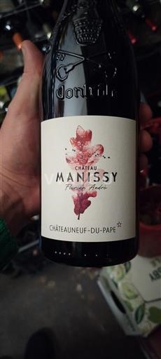 Rhônen laakso Châteauneuf-du-Pape Château Manissy Floralis Auster 2023