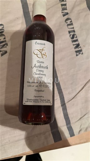 Burgenland Unspecified Weinlaubenhof Kracher Ruster Ausbruch Essenz Chardonnay 1998