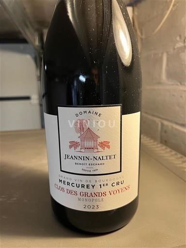 Burgundsko Mercurey Premier Cru Jeannin-Naltet Clos des Grands Voyens 2023