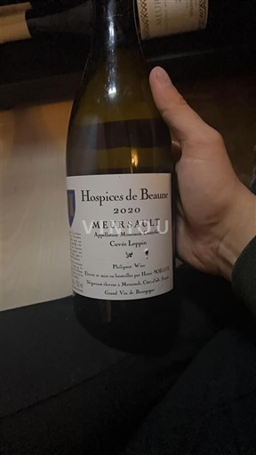 Burgundy Meursault Hospices de Beaune Loppin 2020