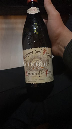 Valle del Ródano Châteauneuf-du-Pape. Clos du Bois de Boschuet des Papes 2017