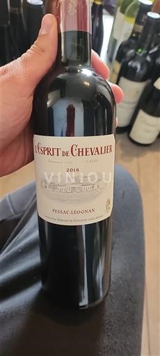 Bordeaux Pessac-Léognan Domaine Chevalier L'Esprit de Chevalier 2018