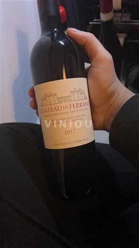 Bordeaux Saint-Émilion Grand Cru Grand Cru Château Ferrand 2017