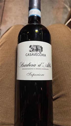Piedmont Wines Barbera d'Alba Casavecchia Superiore 2020