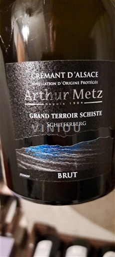 Alsace Crémant d'Alsace Arthur Metz Grand Terroir Schiste Schieferberg Non-Vintage