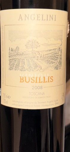 Toscana Angelini Busillis 2008