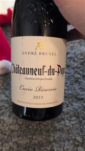 Vale do Ródano Châteauneuf-du-Pape André Brunel Réservée 2023