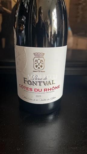 Rhône Valley Côtes-du-Rhône Pierre de Fontval 2023