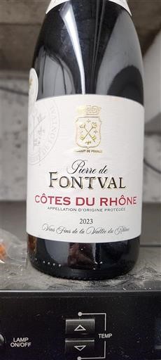 Thung lũng Rhône Côtes-du-rhône Pierre de Fontval 2023