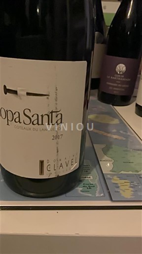 Languedoc Languedocsluttningarna Domaine Clavel Copa Santa 2017