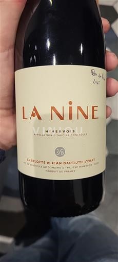 Languedoc Minervois Domaine Jean-Baptiste Sénat La Nine 2023