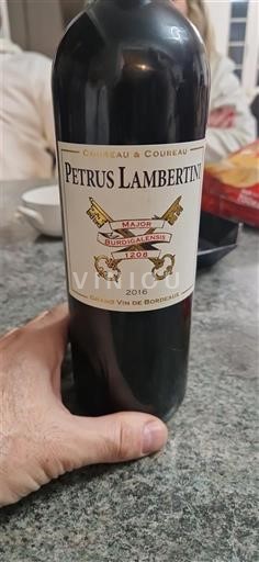 Bordeaux Petrus Lambertini 2016
