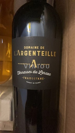 Languedoc Terrasses-du-Larzac Domaine L'Argenteille Tramontane 2019