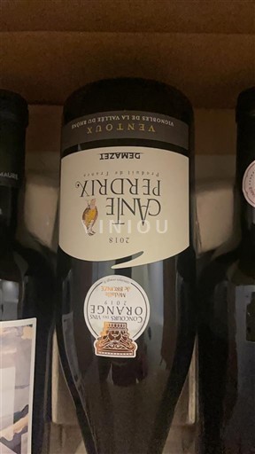 Rhônen laakso Ventoux Domaine Gane Perdrix 2018