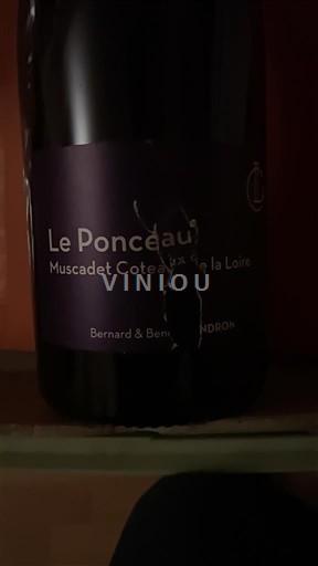 Loire Valley Muscadet-Coteaux-de-la-Loire Bernard & Benoît Landron Le Ponceau 2019
