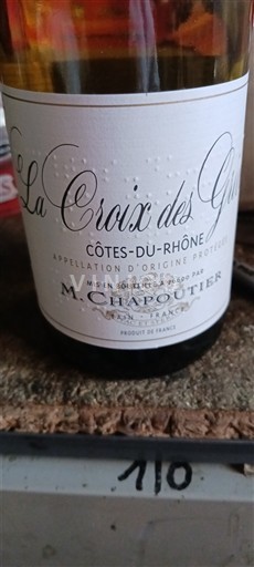 Rhônedalen Côtes du Rhône M. Chapoutier La Croix des Grives 2023