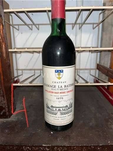 Bordeaux Haut-Médoc Château Ramage La Batisse 1975