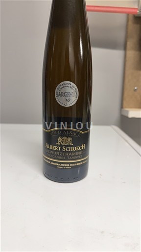 Alsace Không được chỉ định Vendanges Tardives Albert Schoech 2015