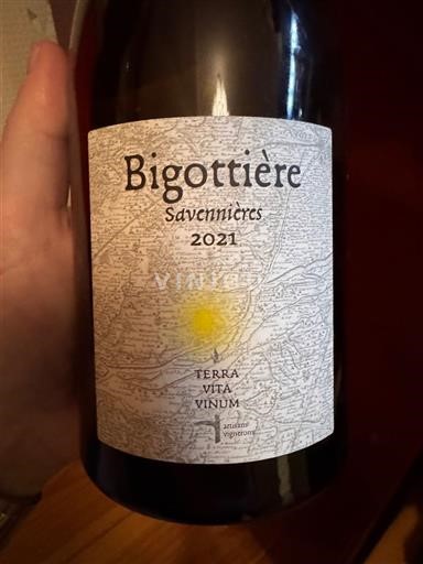 Loire Valley Savennières Bigottière 2021