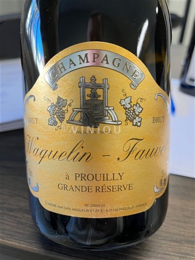 Champaña Champán Vauquelin-Fauvel Grande Réserve Sin añada