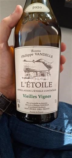Jura L'Étoile Domaine Philippe Vandelle Vieilles Vignes 2020