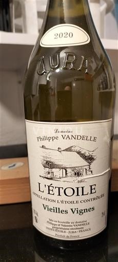 Jura L'Étoile Domaine Philippe Vandelle Vieilles Vignes 2020