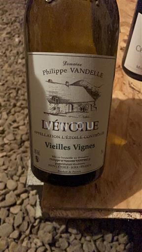 Žura L'Étoile Domaine Philippe Vandelle Vieilles Vignes 2020