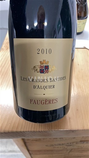 Linguadoca Faugères Les Grandes Bastides d'Alquier 2010