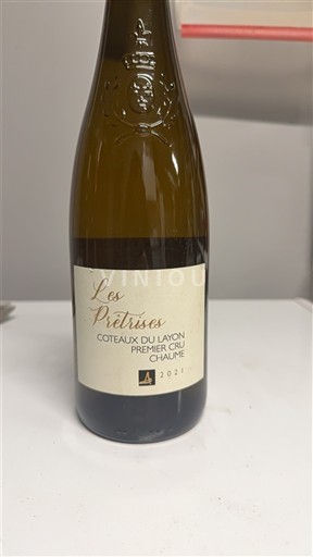Vallée de la Loire Chaume Domaine Des Barres Les Prétrises 2021