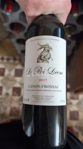 Bordeaux Canon-Fronsac Le Roi Lièvre 2017