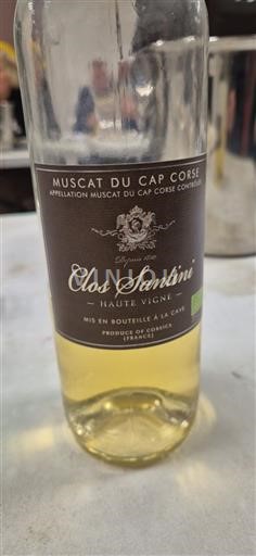 Corse Muscat-du-cap-corse Clos Santini Haute Vigne Non Millésimé