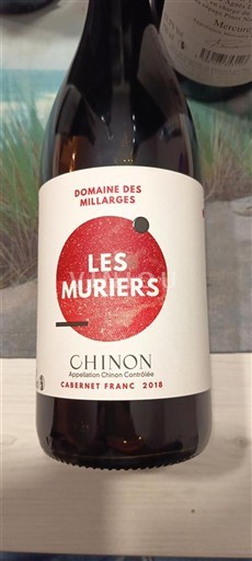 Loiretal Chinon Domaine S Millarges Les Mûriers 2018