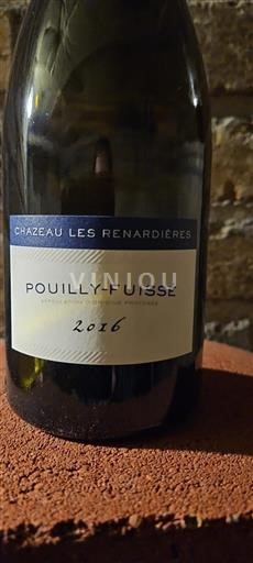 Burgundija Pouilly-fuissé Château Les Renardières 2016