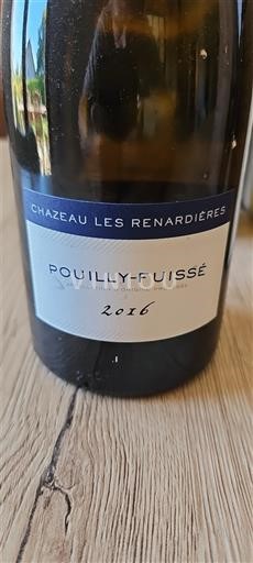 Burgund Pouilly-fuissé Château Les Renardières 2016