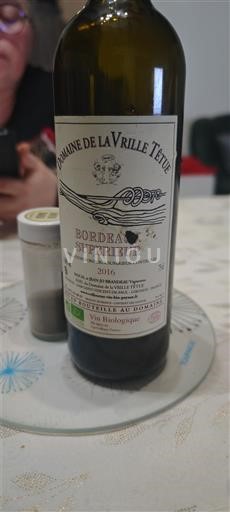 Bordeaux Bordeaux Supérieur Domaine La Vrille Têtue 2016
