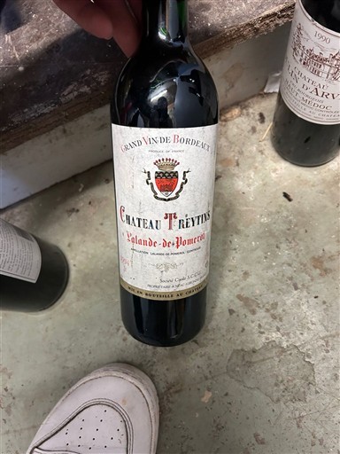 Bordeaux Lalande-de-Pomerol Château Treytins Ei vuosikertaa